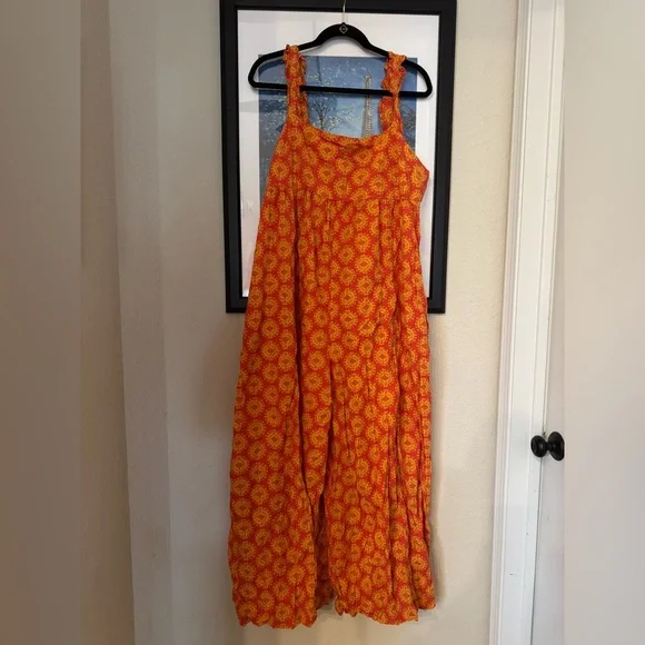 Free People Katya Wide Leg Bow Jumpsuit - Picture 4 of 8